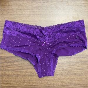Aerie purple cheeky bikini panty